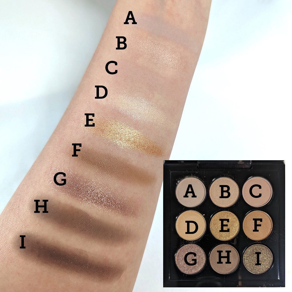 スモール アイシャドウ×9/M・A・C/アイシャドウパレットを使ったクチコミ（3枚目）