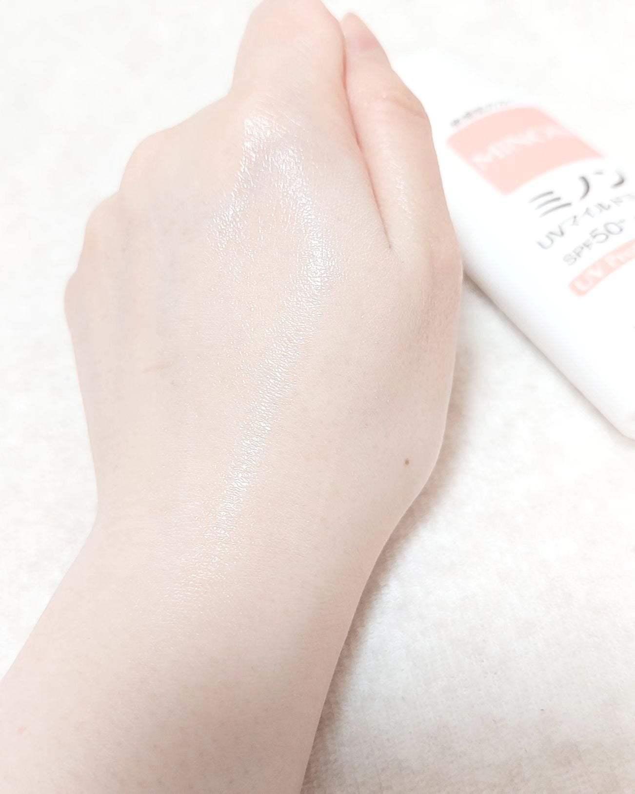 ミノンUVマイルドミルク/ミノン/日焼け止めミルクを使ったクチコミ(3枚目)