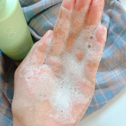 グリーンティー&エンザイムパウダーウォッシュ/By Wishtrend/洗顔パウダーを使ったクチコミ(4枚目)