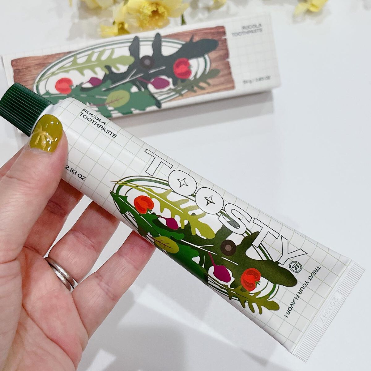 トゥースペースト ルッコラ/TOOSTY/歯磨き粉を使ったクチコミ（2枚目）