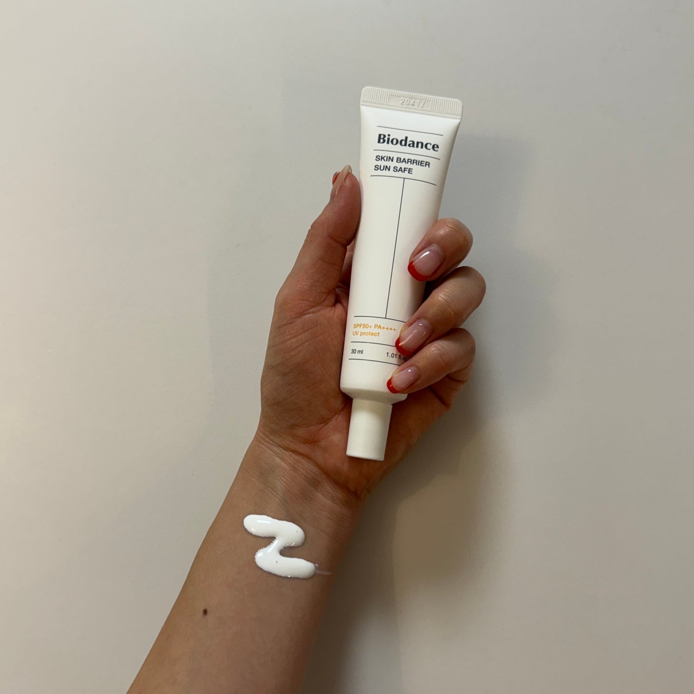スキンバリア サンセーフ/Biodance/日焼け止めクリームを使ったクチコミ(2枚目)