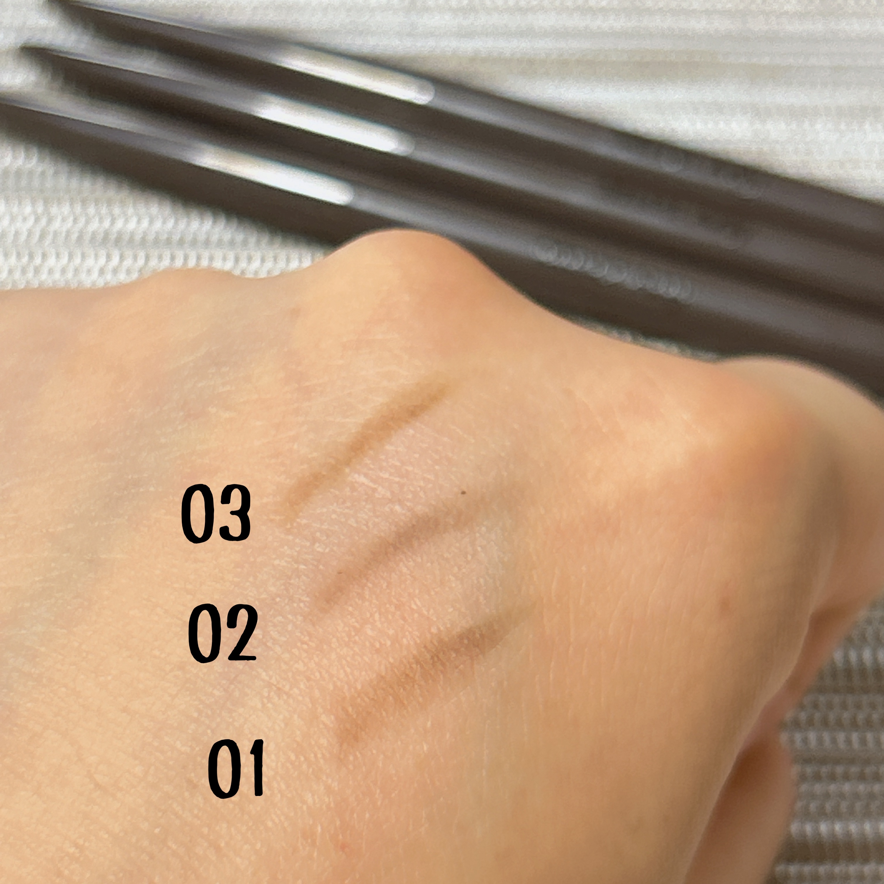 パウダリーアイブロウペンシル スリム/ミゼルエディ/アイブロウペンシルを使ったクチコミ（2枚目）