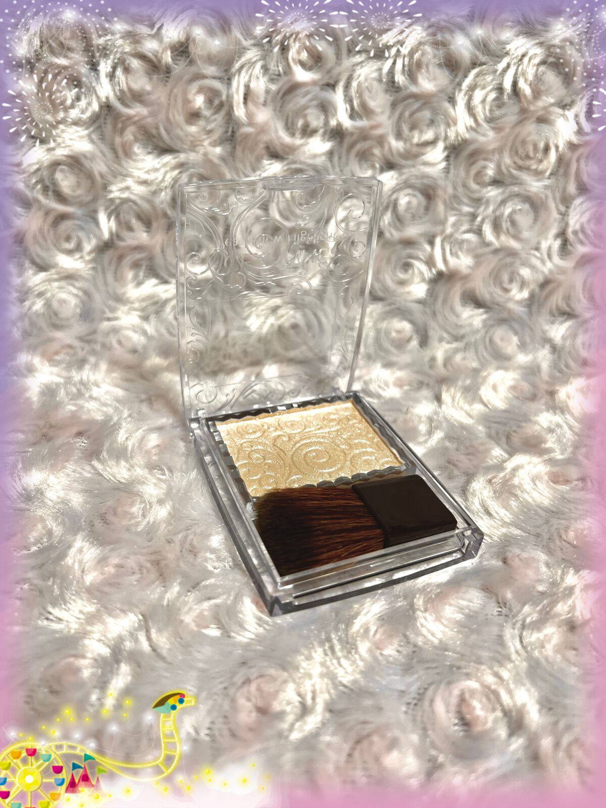 パールグロウハイライト/CEZANNE/パウダーハイライトを使ったクチコミ（1枚目）