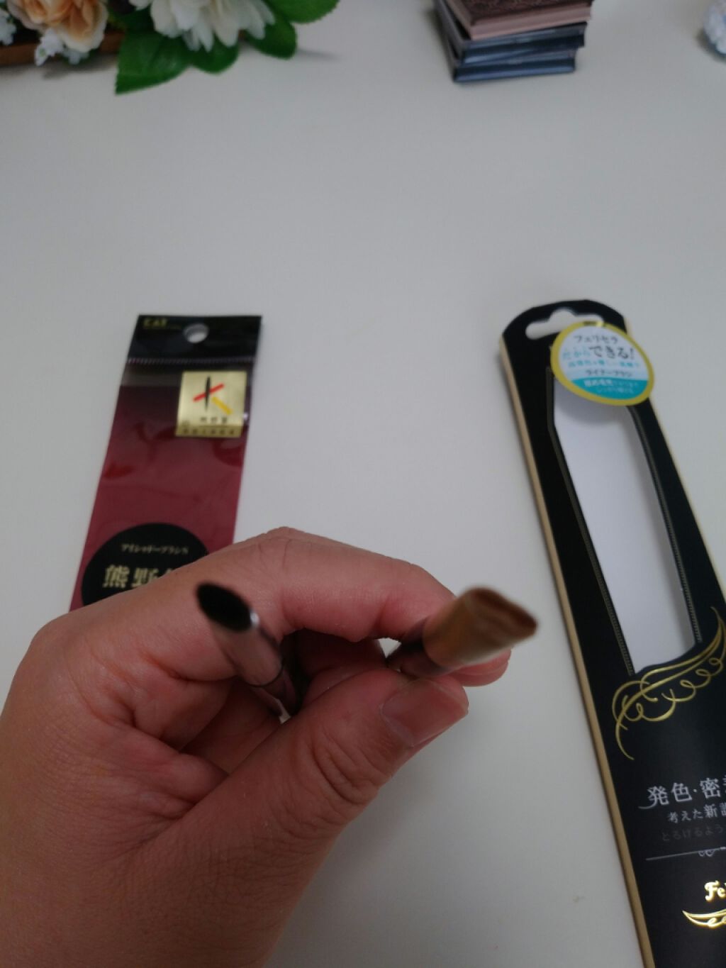 ライナーブラシ/フェリセラ/メイクブラシを使ったクチコミ（3枚目）