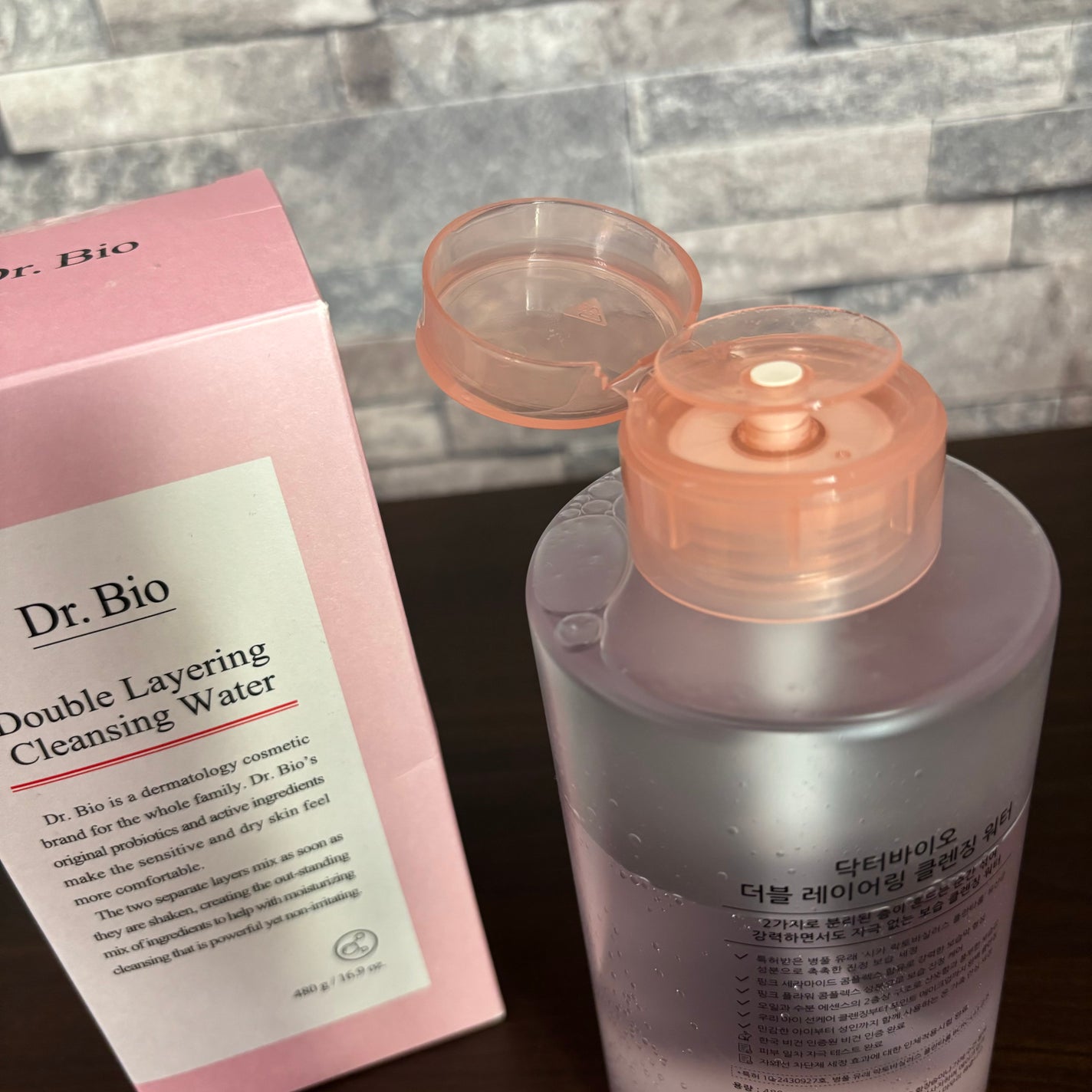 ダブルレイヤリングクレンジングウォーター/Dr.Bio/クレンジングウォーターを使ったクチコミ(8枚目)