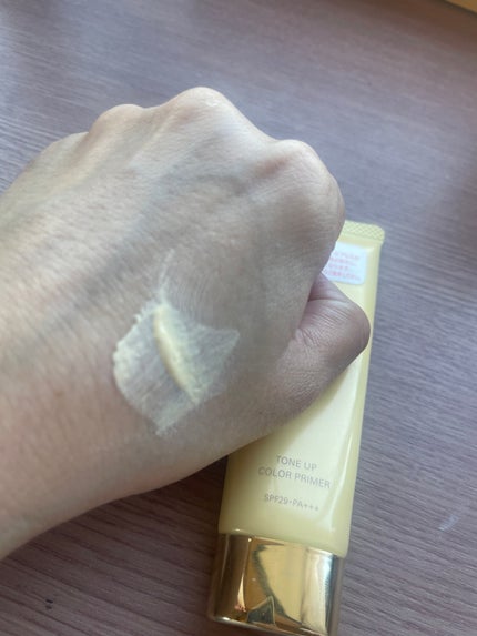トーンアップカラープライマー /Ririmew/化粧下地を使ったクチコミ(2枚目)