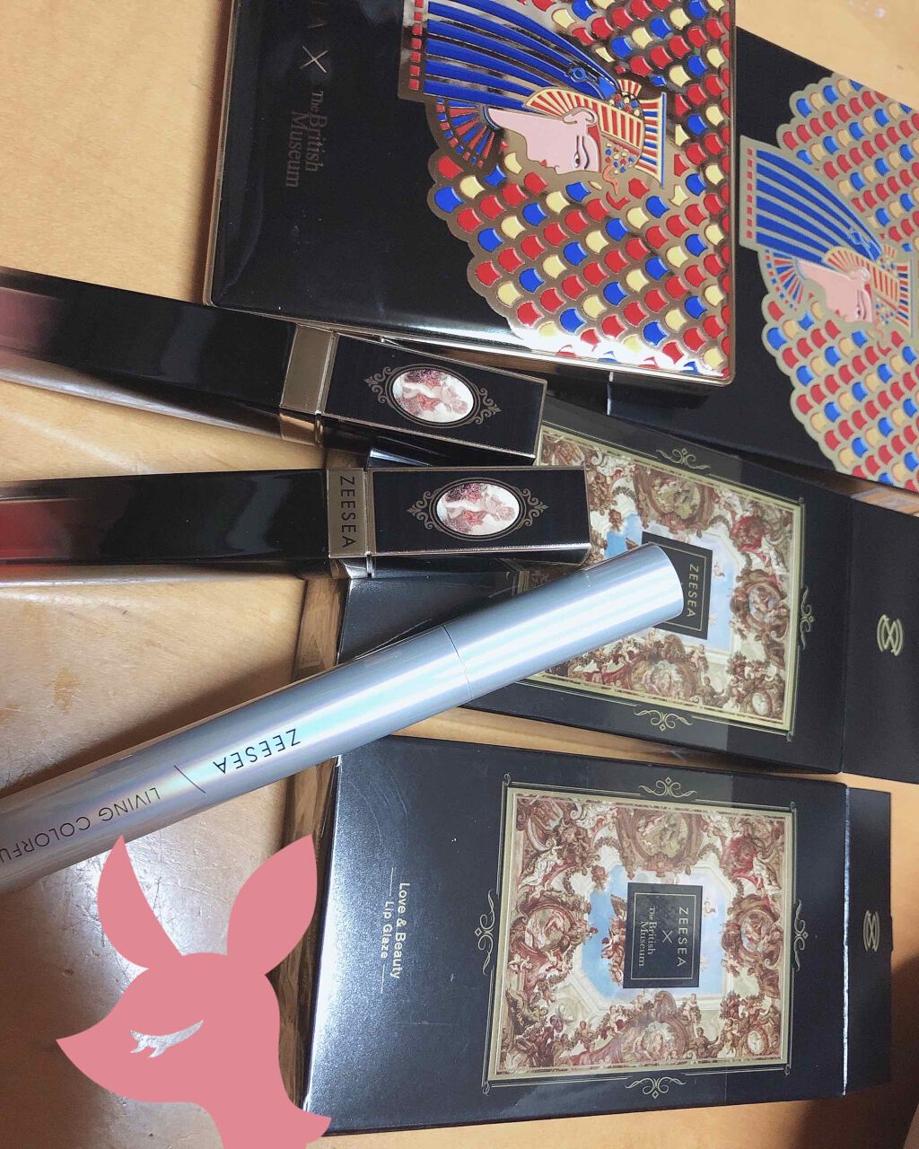 ZEESEAエィンジェルキューピッド 瑠璃リップグロス/ZEESEA/リップグロスを使ったクチコミ（1枚目）