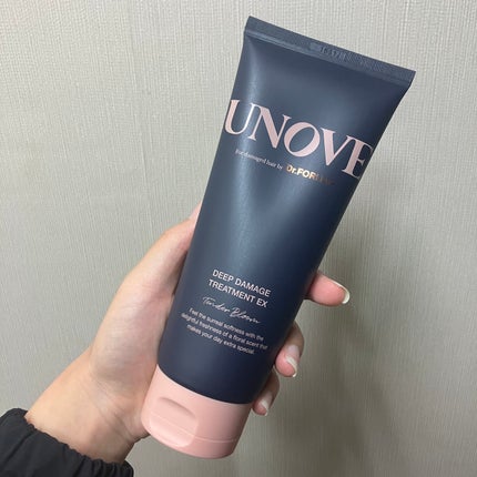 ディープダメージトリートメントEX/UNOVE/洗い流すヘアトリートメントを使ったクチコミ(1枚目)