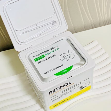 キューブマスク レチノール/ネイチャーリパブリック/シートマスク・パックを使ったクチコミ(4枚目)