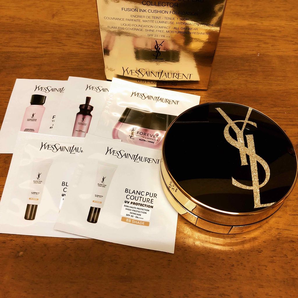 アンクル ド ポー ルクッション/YVES SAINT LAURENT BEAUTE/クッションファンデーションを使ったクチコミ(1枚目)