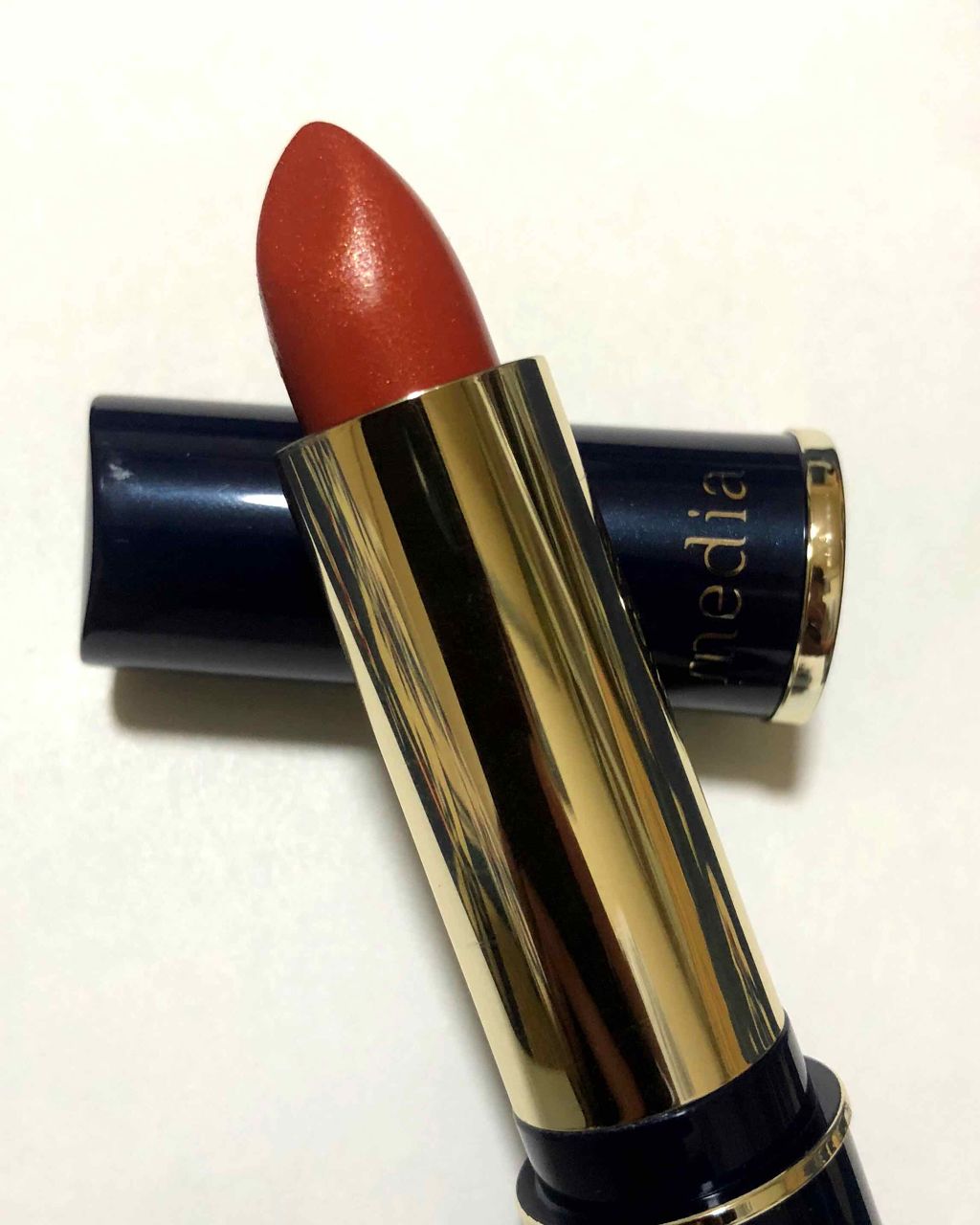 クリーミィラスティングリップA/media/口紅を使ったクチコミ(1枚目)