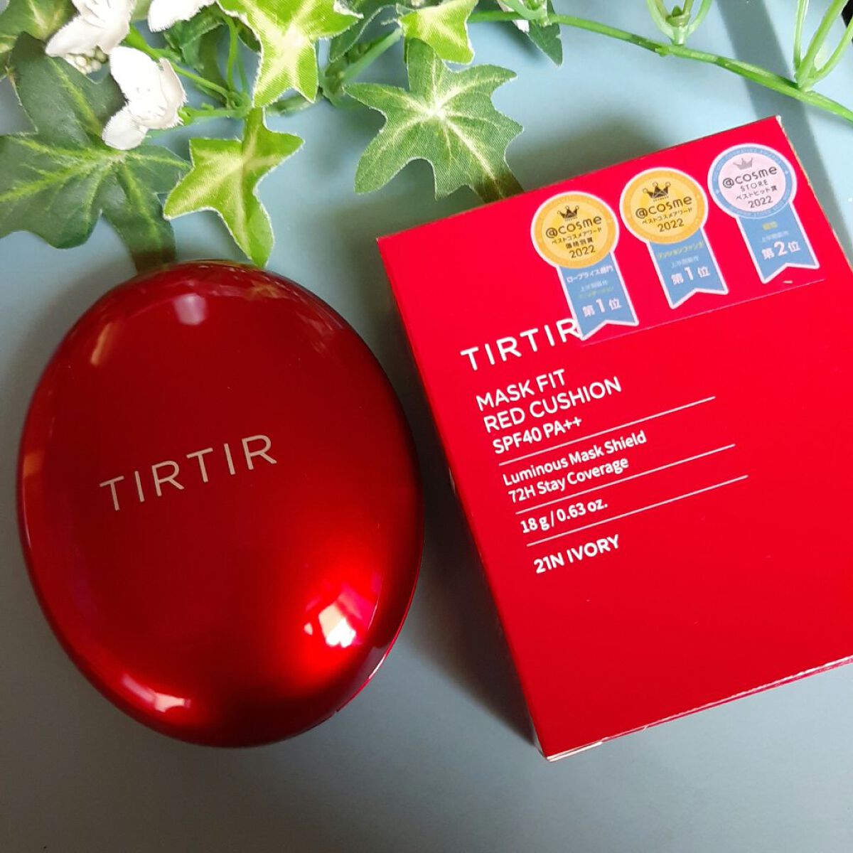マスク フィット レッド クッション/TIRTIR(ティルティル)/クッションファンデーションを使ったクチコミ(1枚目)