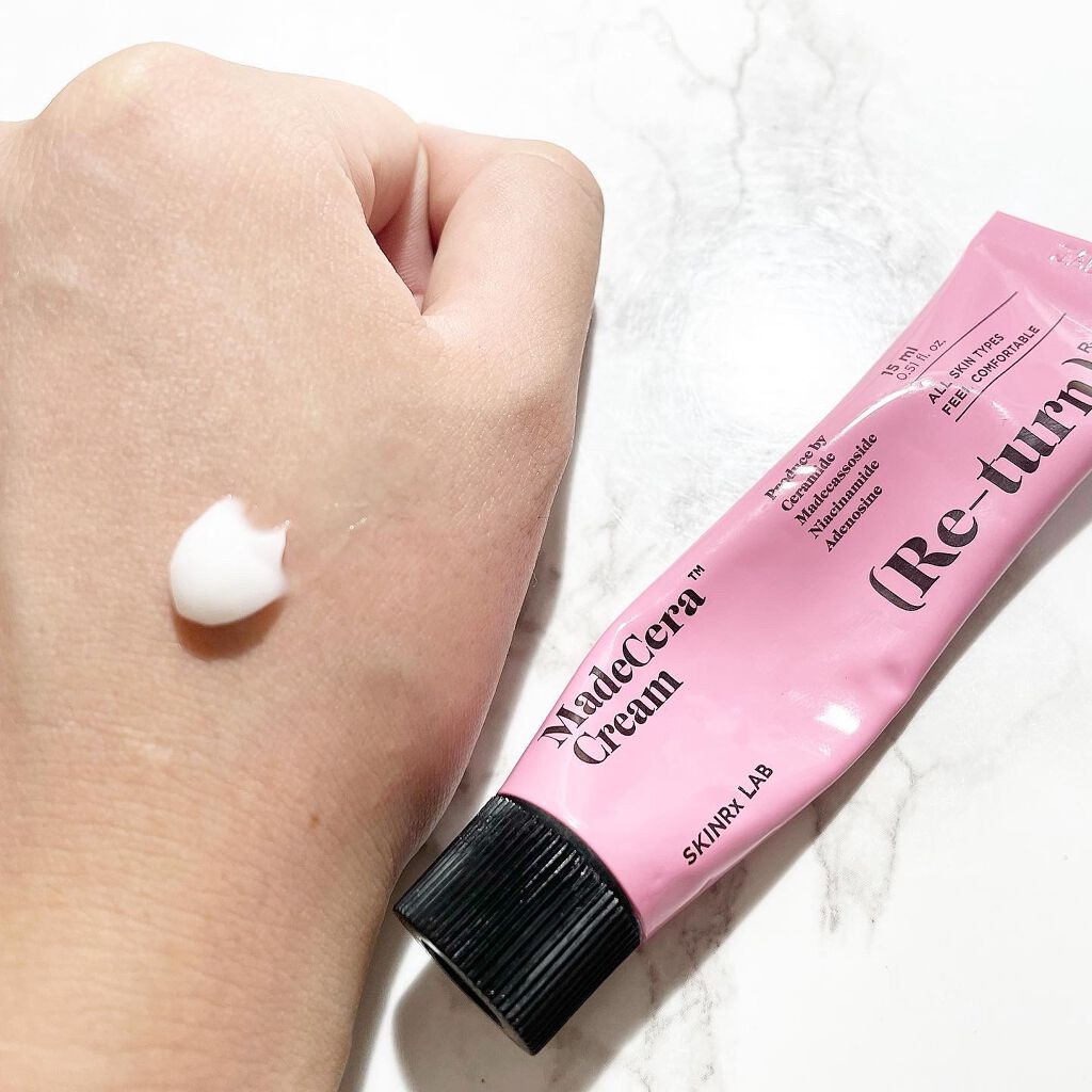 マデセラクリーム/SKINRx LAB/フェイスクリームを使ったクチコミ（2枚目）