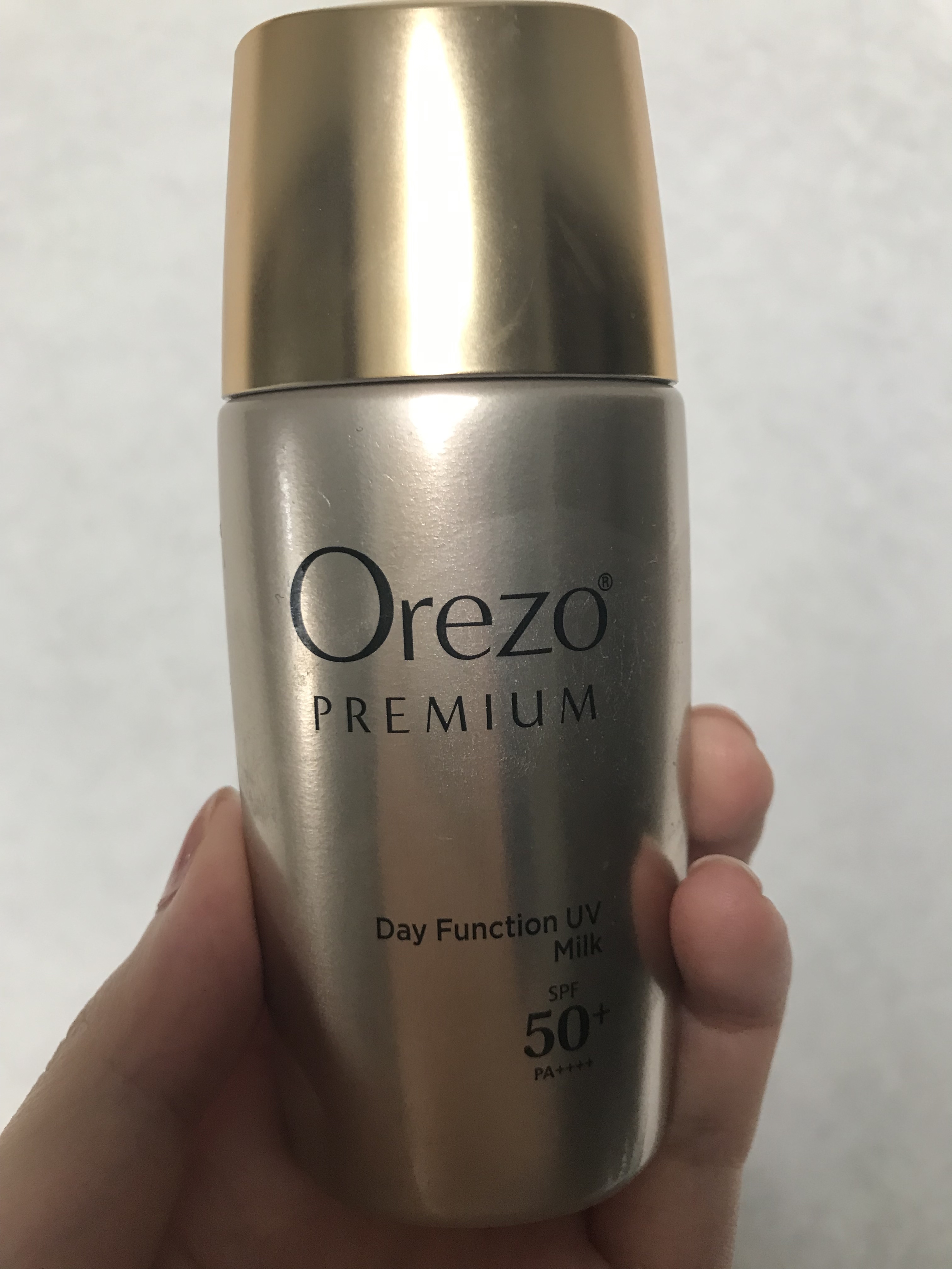 オレゾ プレミアム デイファンクションUVフェイスエッセンス/オレゾ/日焼け止めジェルを使ったクチコミ（1枚目）