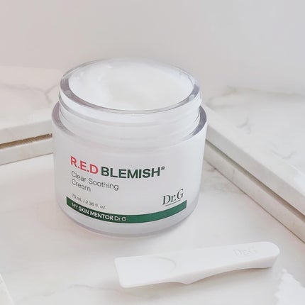 レッドブレミッシュ クリアスージングクリーム/Dr.G/フェイスクリームを使ったクチコミ(3枚目)