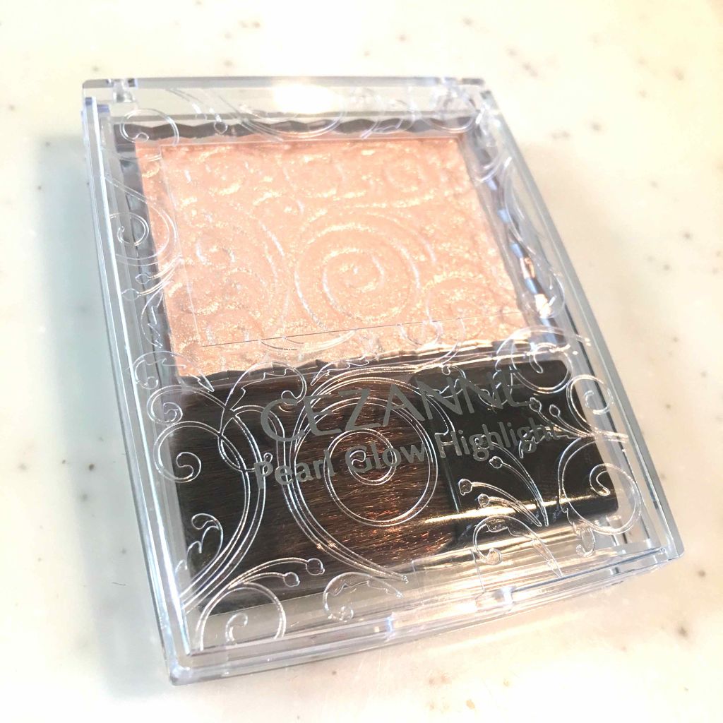 パールグロウハイライト/CEZANNE/パウダーハイライトを使ったクチコミ(1枚目)