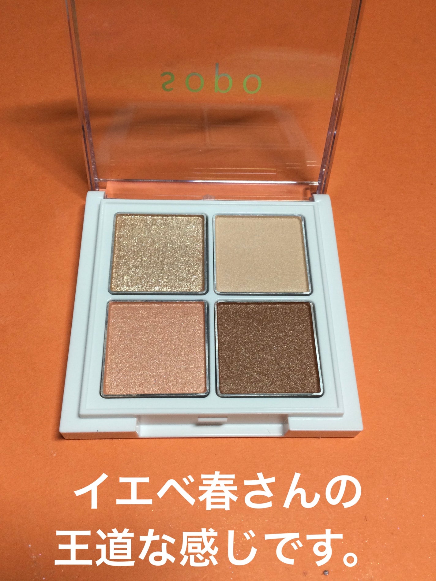 アイパレット/sopo/アイシャドウパレットを使ったクチコミ(2枚目)