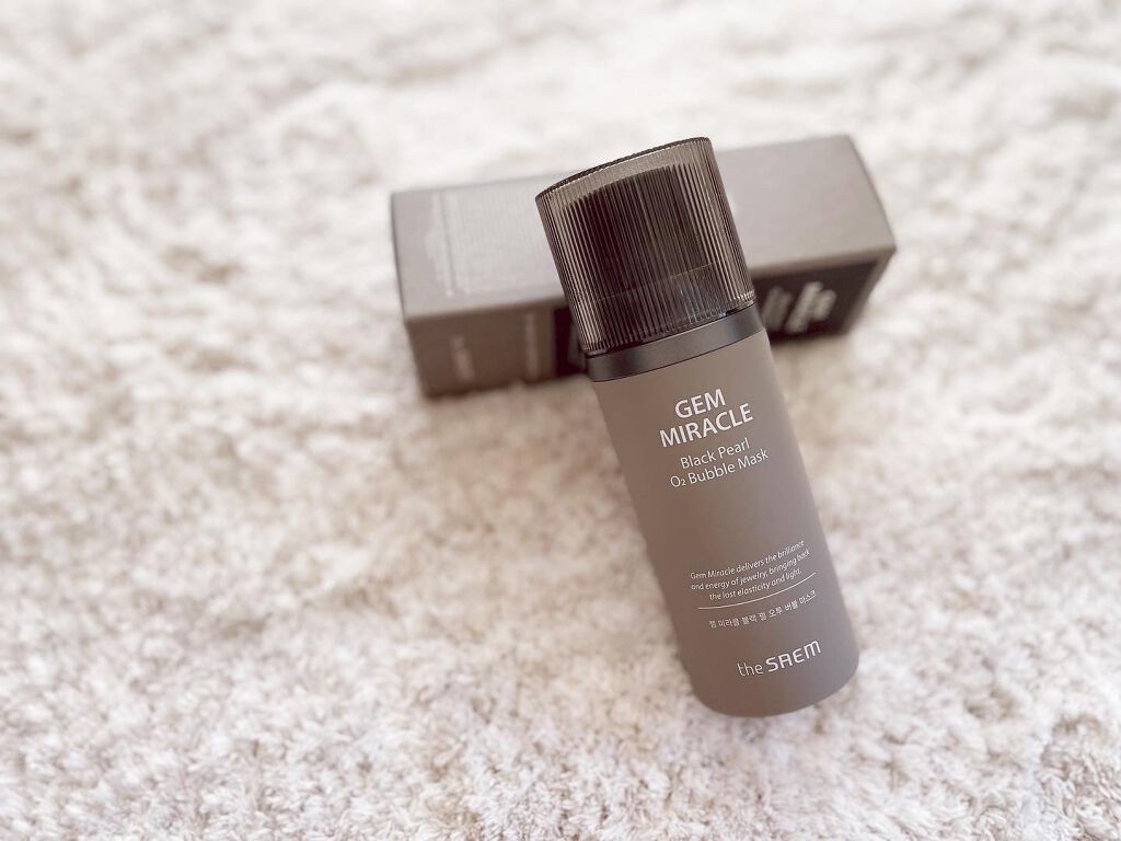 ジェムミラクル ブラックパール O2バブルマスク/the SAEM/洗い流すパック・マスクを使ったクチコミ（1枚目）