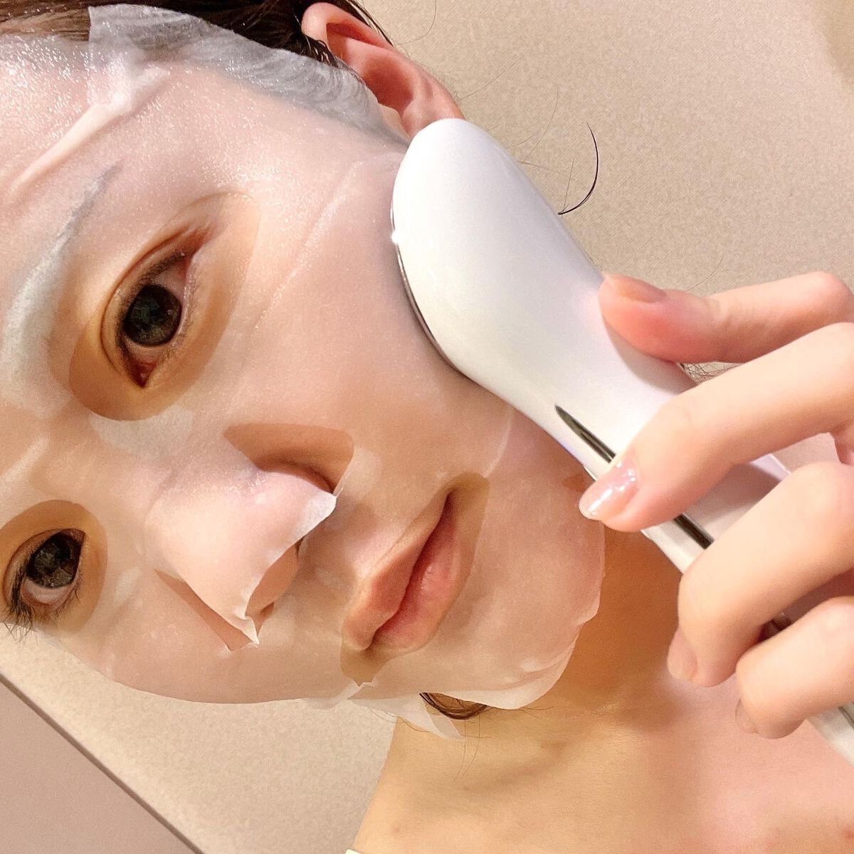 導入美顔器イオンブースター&GFSマスク/bifel/美顔器・マッサージを使ったクチコミ(8枚目)