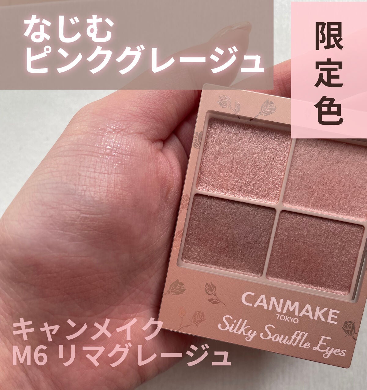 シルキースフレアイズ(マットタイプ)/キャンメイク/アイシャドウパレットを使ったクチコミ(1枚目)