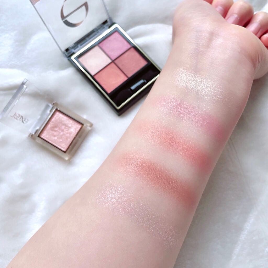 リアルクローズシャドウ/excel/アイシャドウパレットを使ったクチコミ(3枚目)