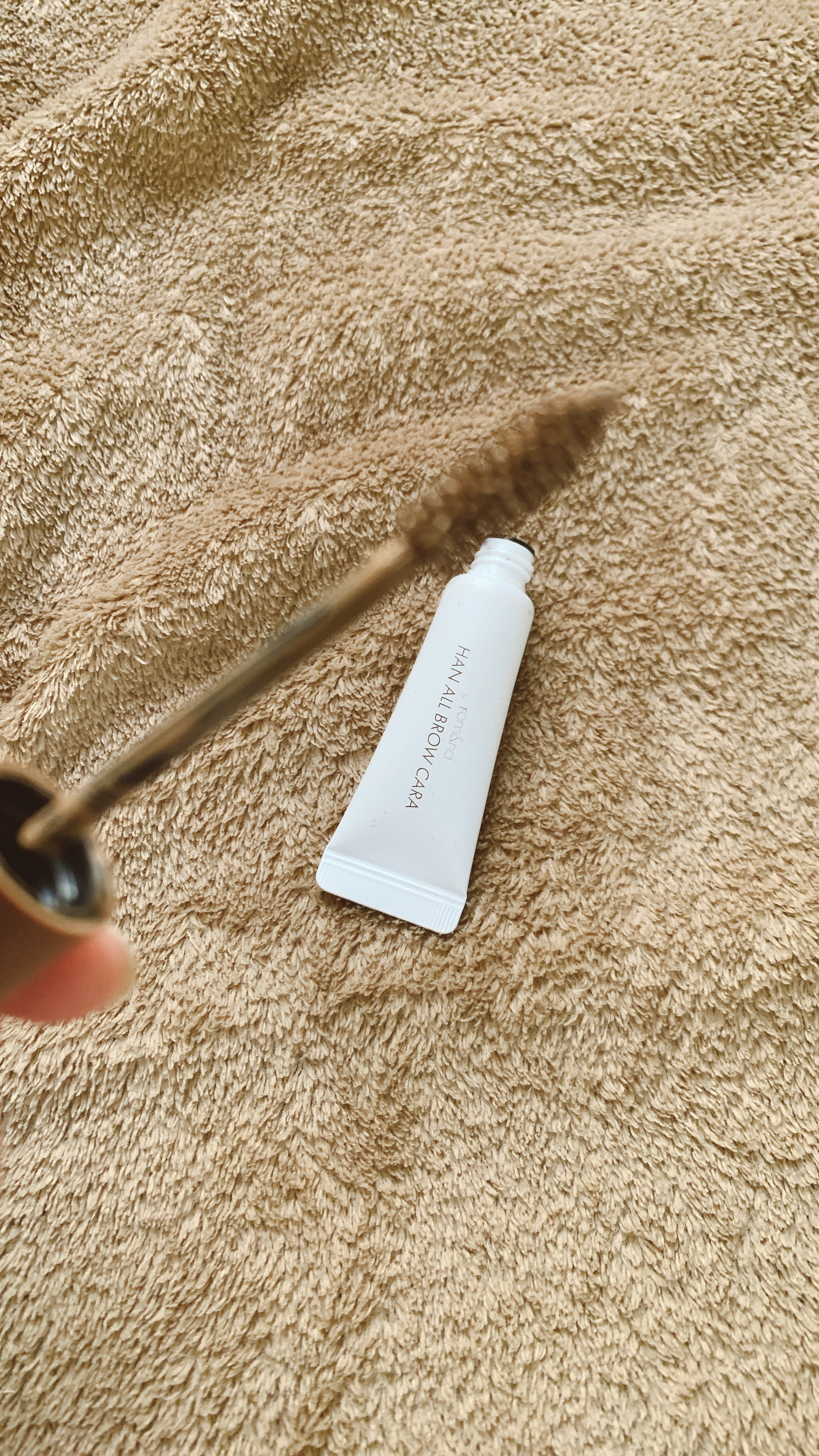 ハンオールブロウカラ/rom&nd/眉マスカラを使ったクチコミ（2枚目）