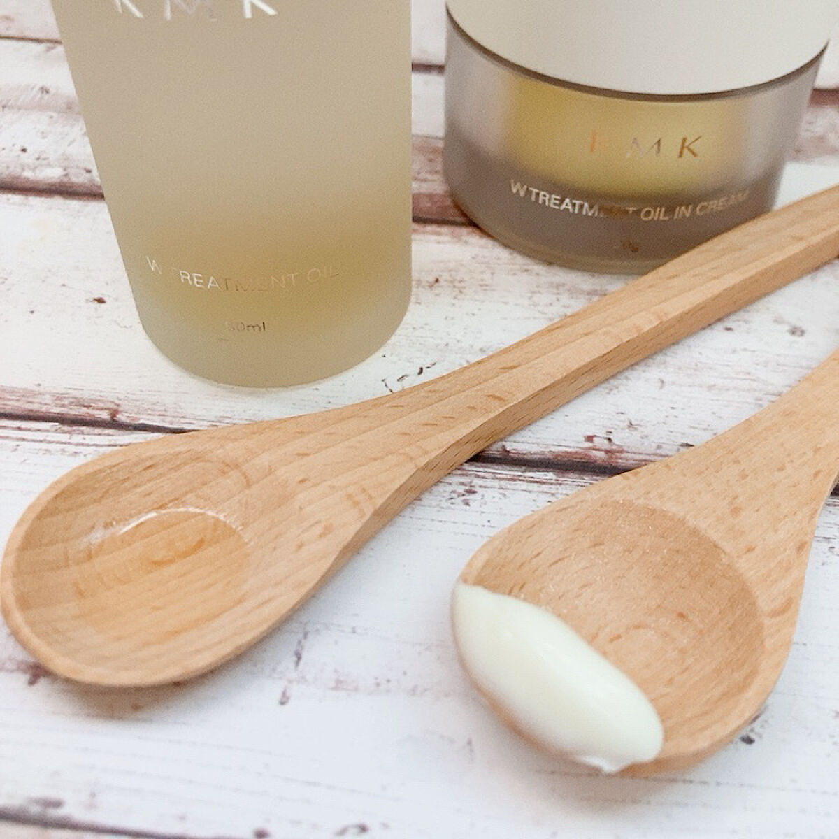 Wトリートメント オイルインクリーム/RMK/フェイスクリームを使ったクチコミ（2枚目）