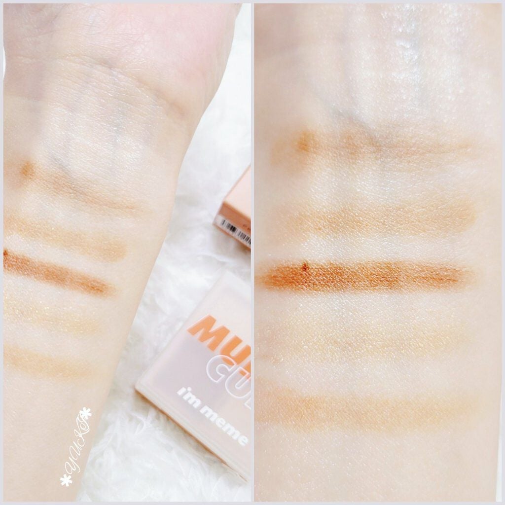 マルチキューブ/i’m meme/アイシャドウパレットを使ったクチコミ(5枚目)