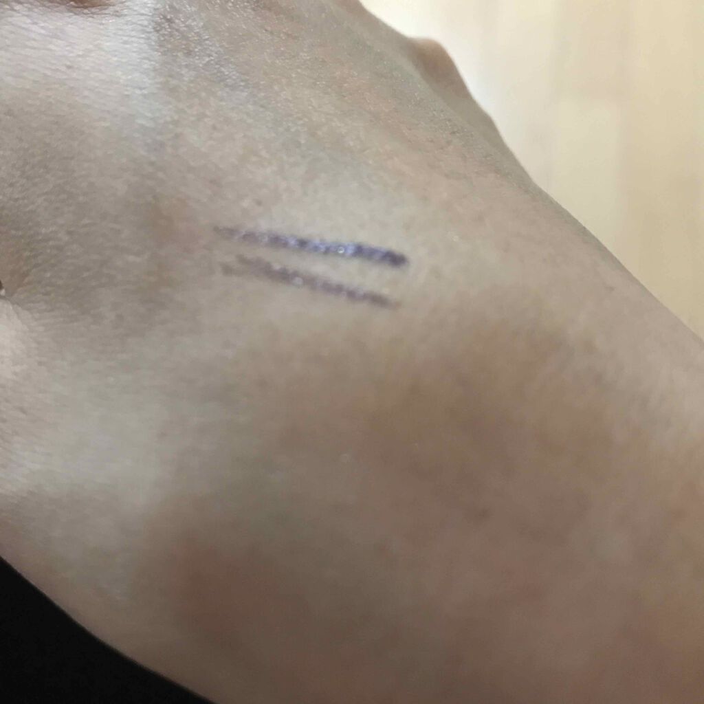 ジェルリキッドライナー GY802 パープルグレー/MAJOLICA MAJORCA/リキッドアイライナーを使ったクチコミ（3枚目）