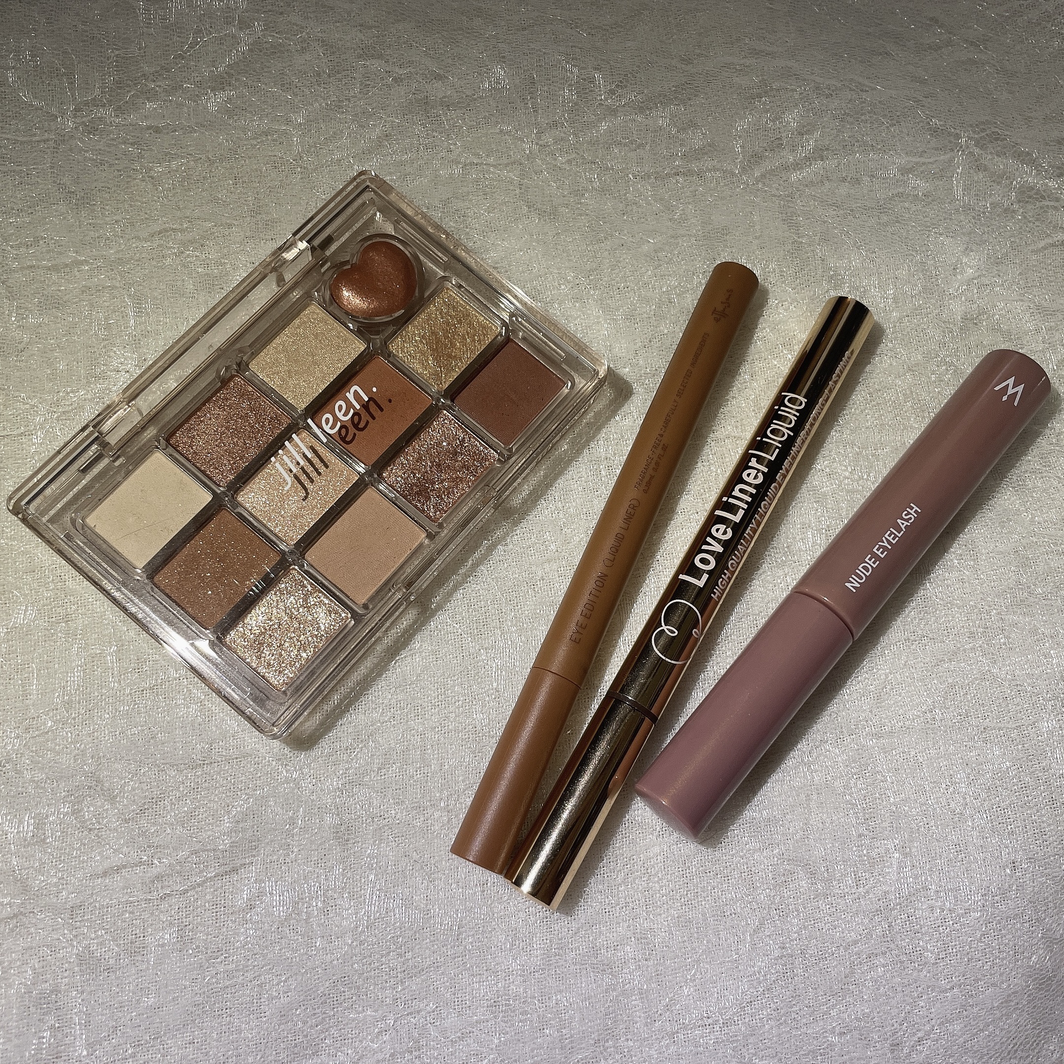 シャイニング12色ミニアイシャドウパレット HT03/jill leen./アイシャドウパレットを使ったクチコミ（3枚目）