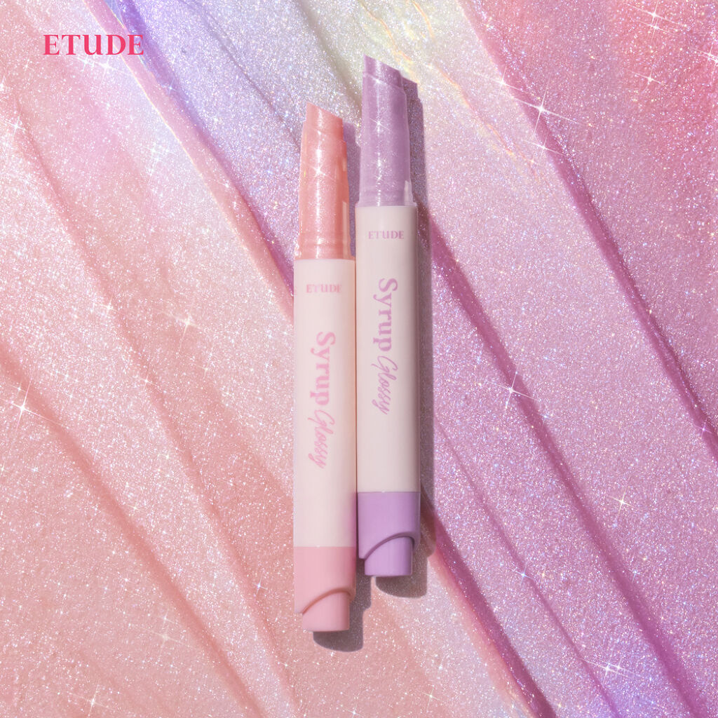 シロップグロッシーバーム/ETUDE/リップグロスを使ったクチコミ（1枚目）