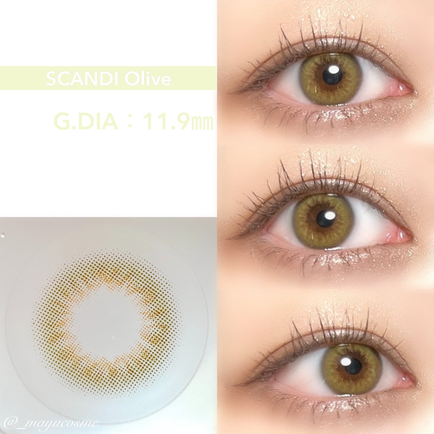 Ending 1day/OLENS/ワンデー(1DAY)カラコンを使ったクチコミ(3枚目)