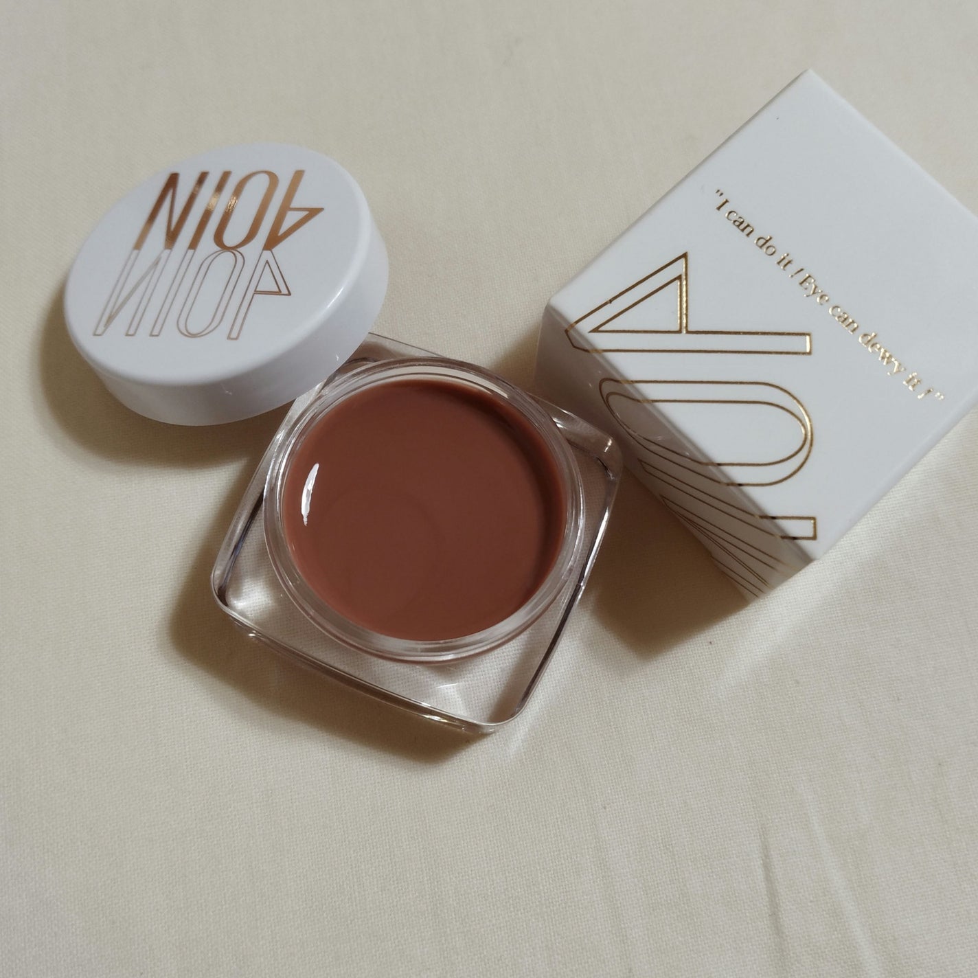 DEWYIT EYE GLOSS/4OlN/ジェル・クリームアイシャドウを使ったクチコミ(1枚目)