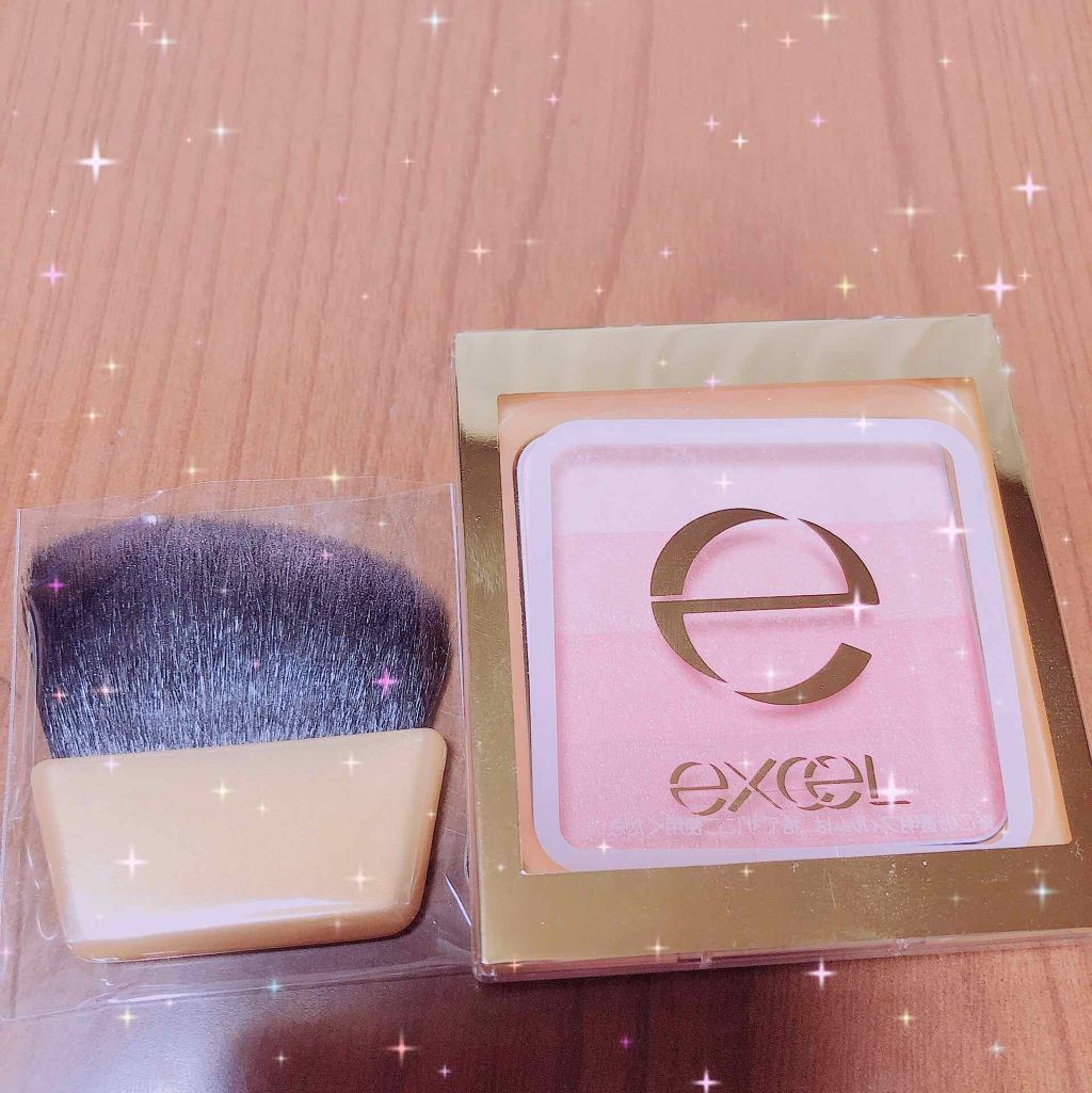 グラデーションチーク N/excel/パウダーチークを使ったクチコミ(2枚目)