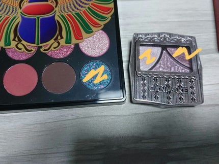 ジューシーピュアアイズ/キャンメイク/アイシャドウパレットを使ったクチコミ(2枚目)