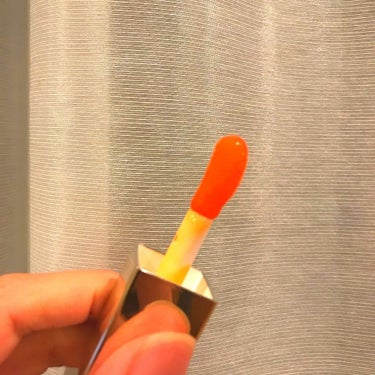 コンフォート リップオイル  05 tangerine /CLARINS/リップグロスを使ったクチコミ（2枚目）