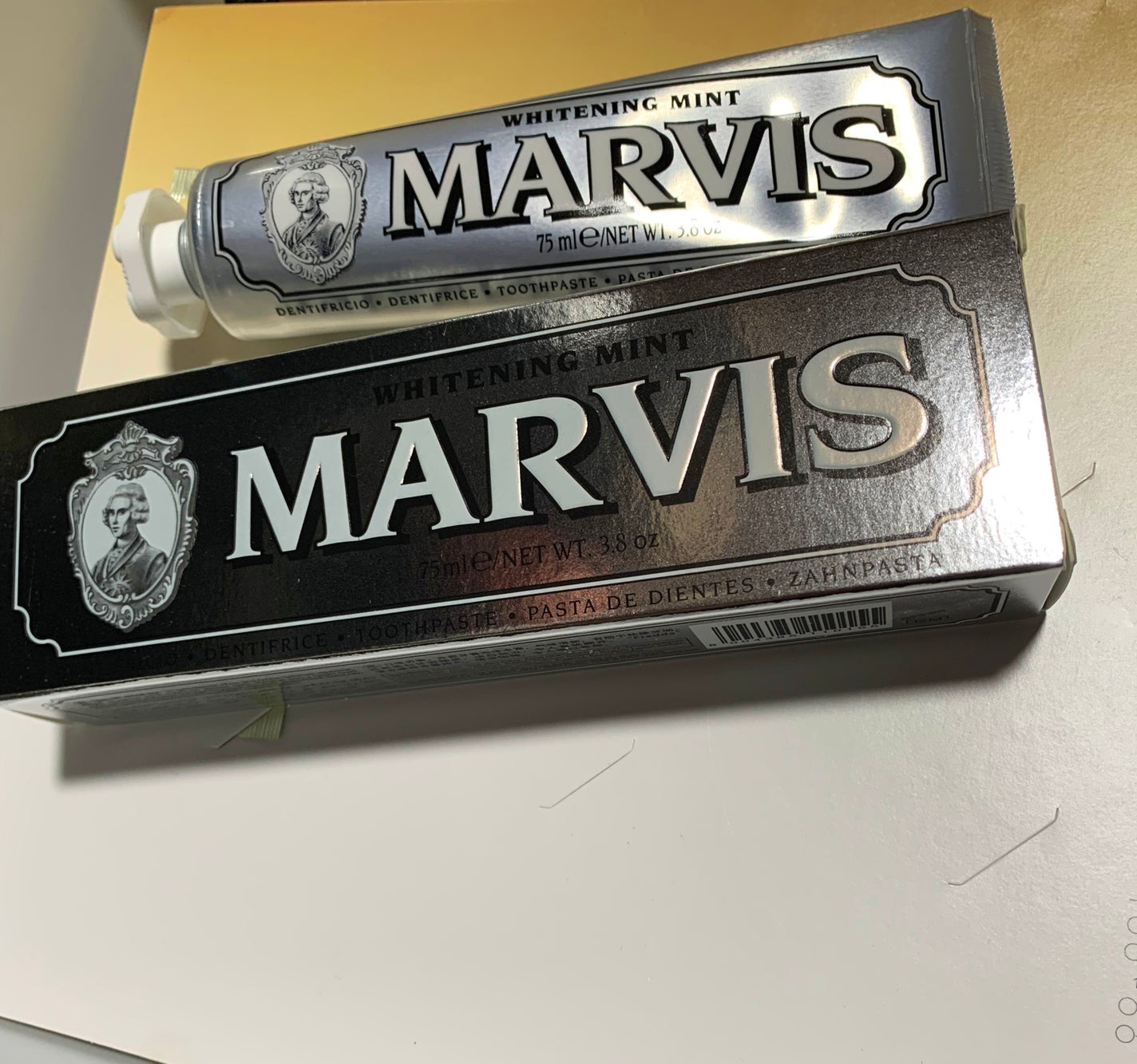 MARVIS White Mint/MARVIS/歯磨き粉を使ったクチコミ(1枚目)