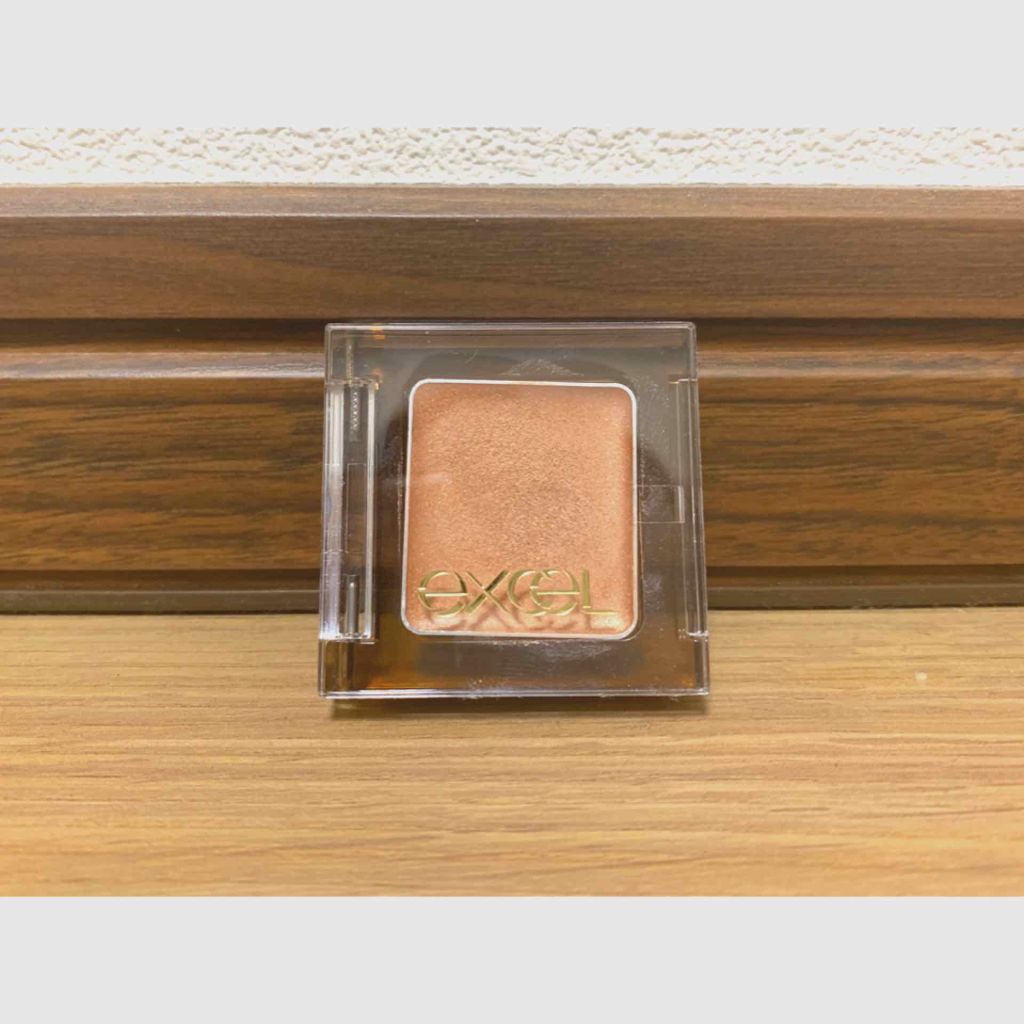 イルミクチュールシャドウ IC05 シナモンチャイ/excel/ジェル・クリームアイシャドウを使ったクチコミ（1枚目）