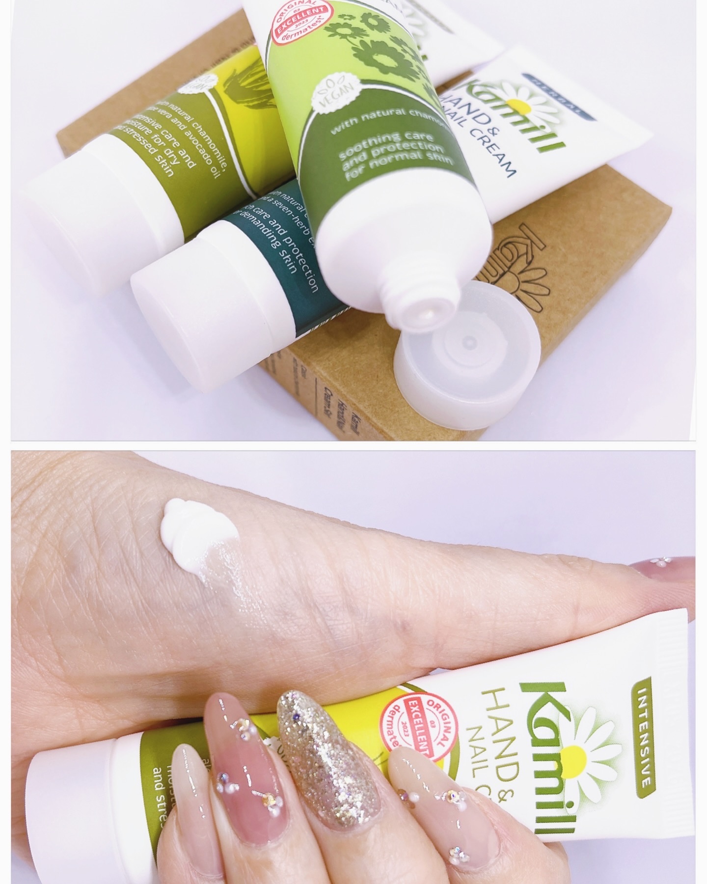 ハンド＆ネイルクリーム ハーバル 3OML ミニ/カミール/ハンドクリームを使ったクチコミ（2枚目）