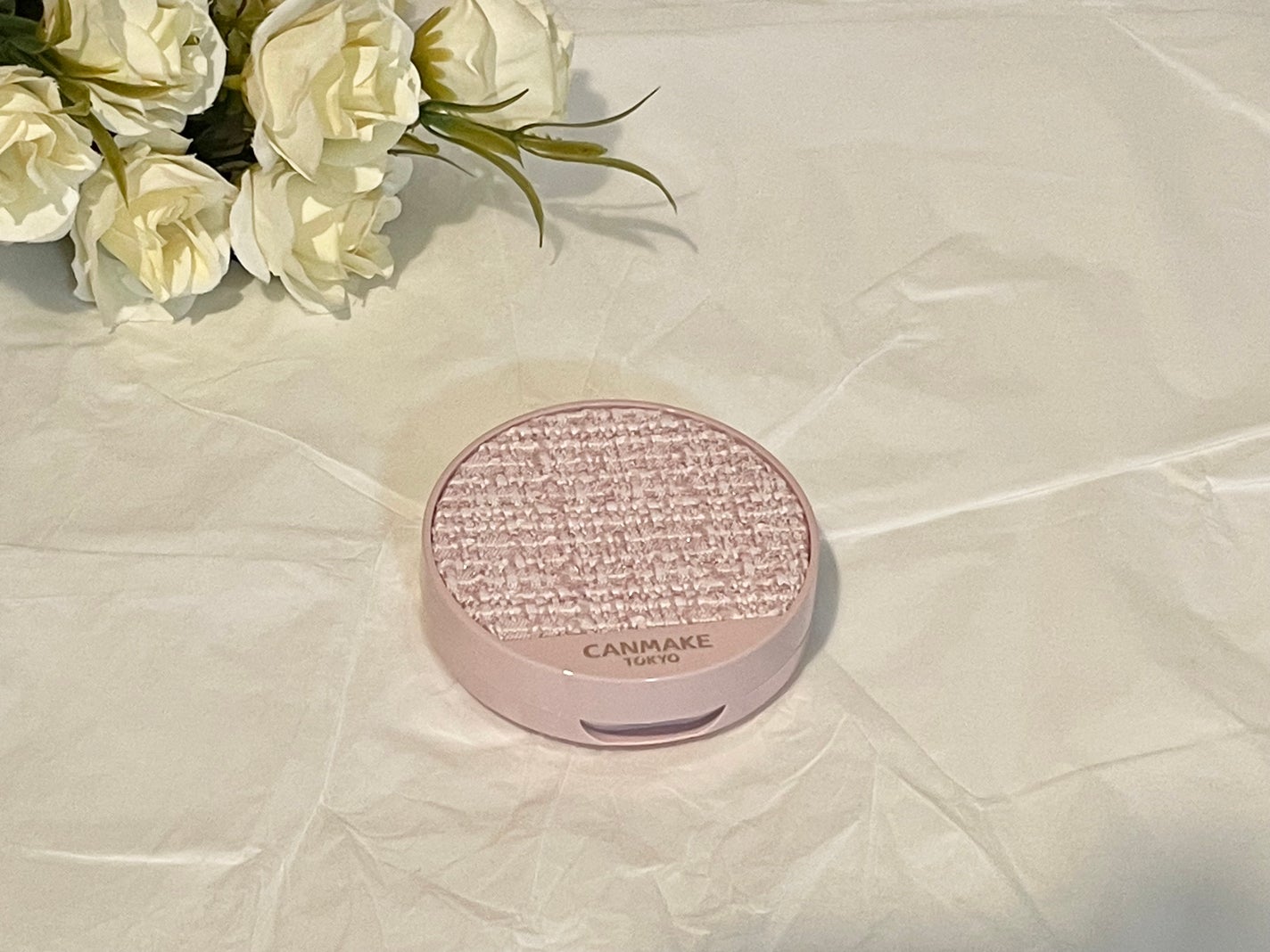 マシュマロフィニッシュパウダー ~Abloom~/キャンメイク/プレストパウダーを使ったクチコミ(1枚目)