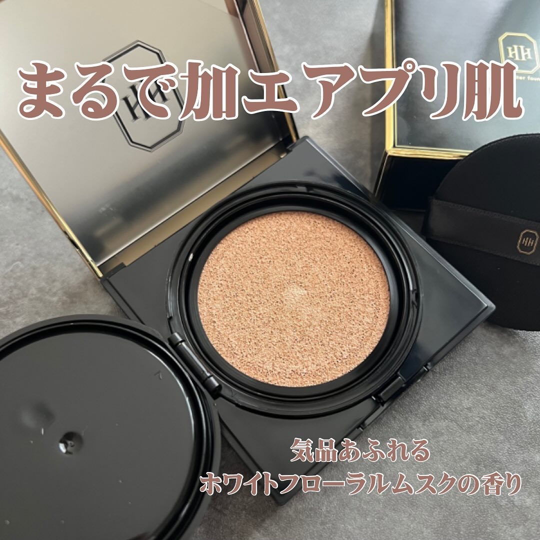 レタッチフィルターファンデーション #ラテ/H×H/クッションファンデーションを使ったクチコミ（1枚目）