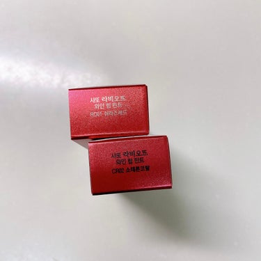 ワインリップティント CR02 ソテルンコーラル/LABIOTTE/口紅の画像