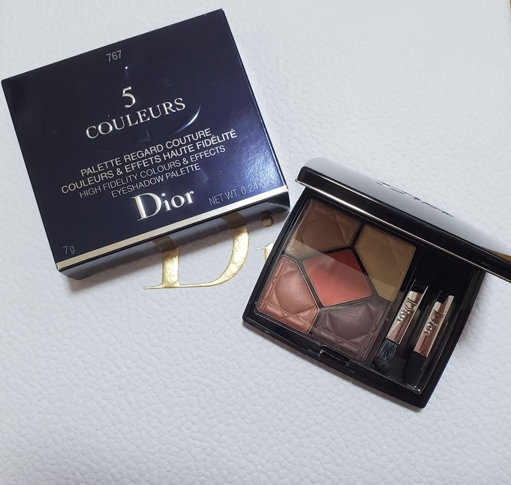 サンク クルール 767 インフレイム/Dior/アイシャドウパレットを使ったクチコミ（1枚目）