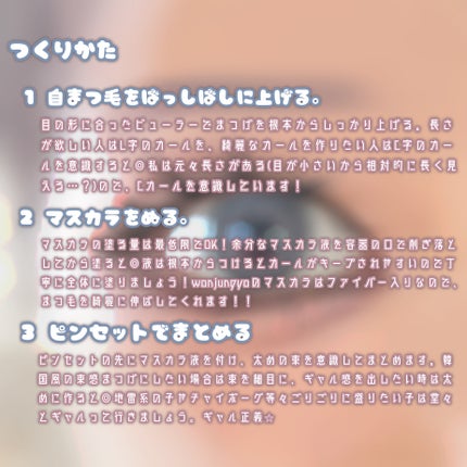 ウォンジョンヨ ヌードアイラッシュ/Wonjungyo/マスカラを使ったクチコミ(2枚目)