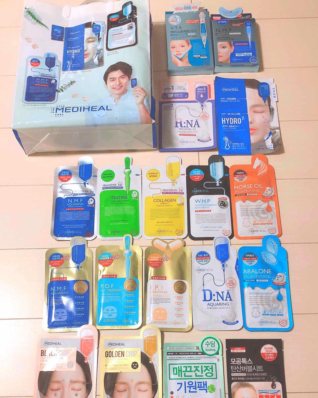 N.M.FアクアアンプルマスクJEX/MEDIHEAL/シートマスク・パックを使ったクチコミ（2枚目）