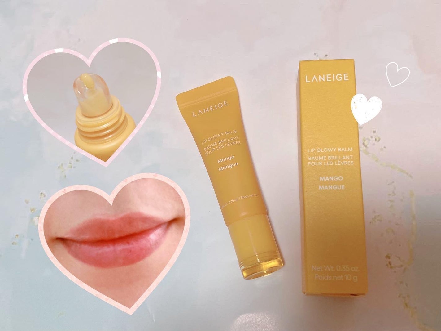 リップグロウィバーム/LANEIGE/リップバームを使ったクチコミ(1枚目)