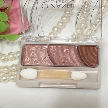 トーンアップアイシャドウ/CEZANNE/アイシャドウパレットを使ったクチコミ(2枚目)