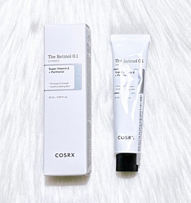 🐰COSRX
           THE Retinol 0.1 Cream🐰

 本格派レチノール
 #塗るボトックス  #毛穴ケア


⭐️レチノール誘導体より効果的な
      純粋レチノール