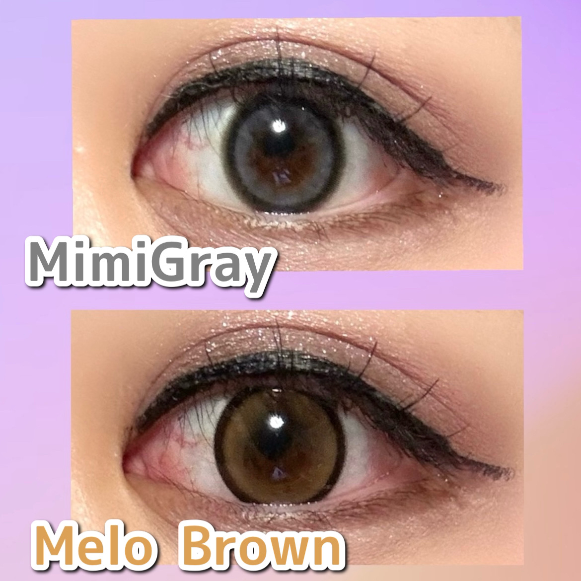 candymagic1day（キャンディーマジックワンデー） メロブラウン/candy magic/ワンデー（１DAY）カラコンを使ったクチコミ（2枚目）