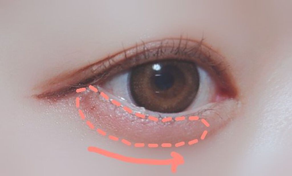 UR GLAM　POWDER EYESHADOW/U R GLAM/単色アイシャドウを使ったクチコミ（2枚目）